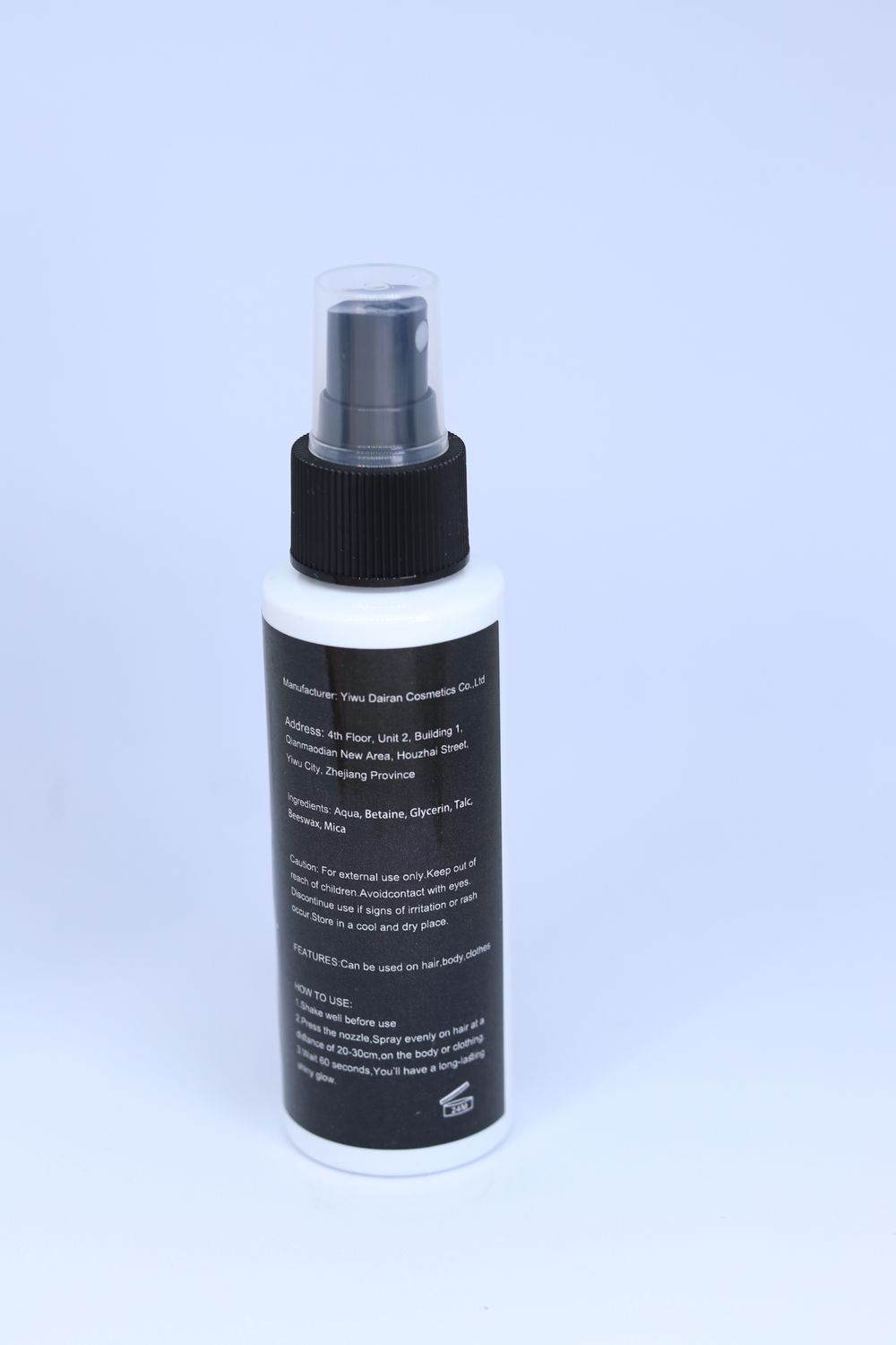 Ytruns Glitter Spray for body, hair and clothes