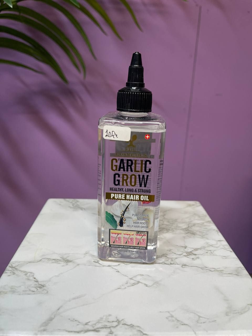 EDU Garlic Grow pure hair oil, 250ml