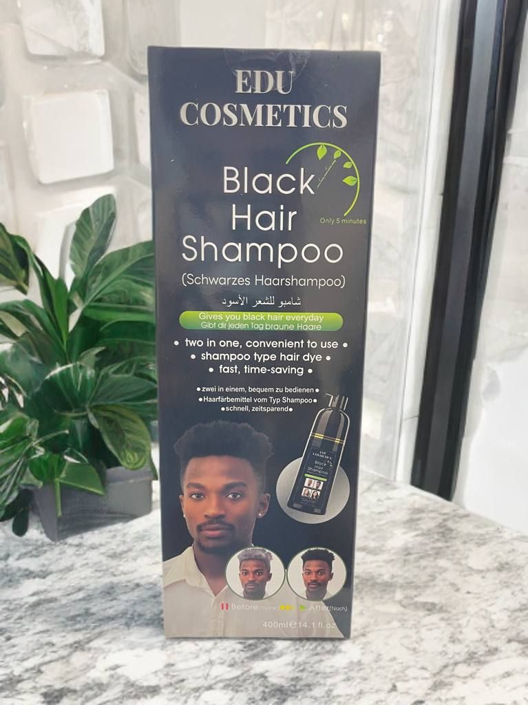 EDU Cosmetic Black Hair Shampoo, 400ml EDU Cosmetic Black Hair Shampoo, 400ml