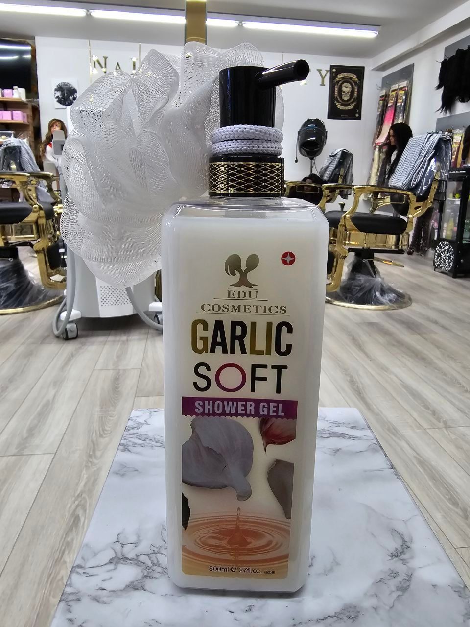 Edu Garlic shower gel soft, 800ml