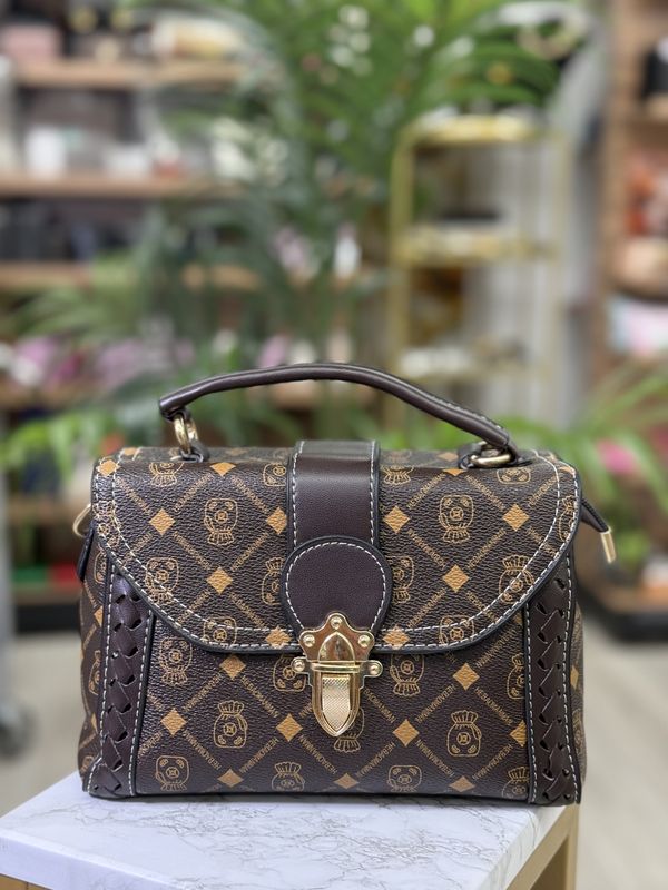 Damenhandtasche Model 2025, Umhängetasche, braun