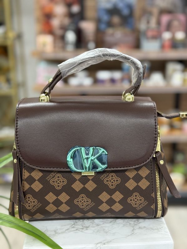 Damenhandtasche Model 2025 Umhängetasche, Kaffee-Braun