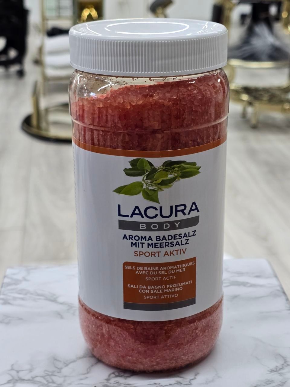 Lacura Body Aroma Badesalz Sport Aktiv, 1150g