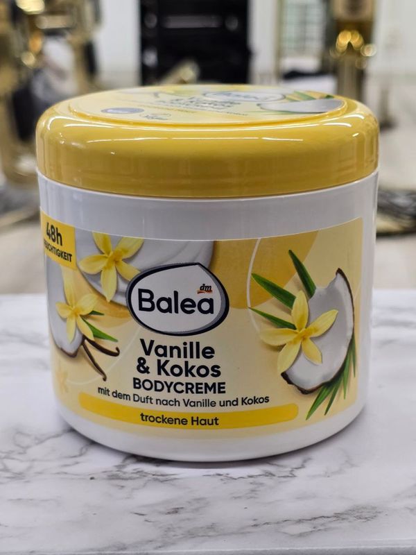 48h Feuchtigkeit Vanille & Kokos Bodycreme, 500ml