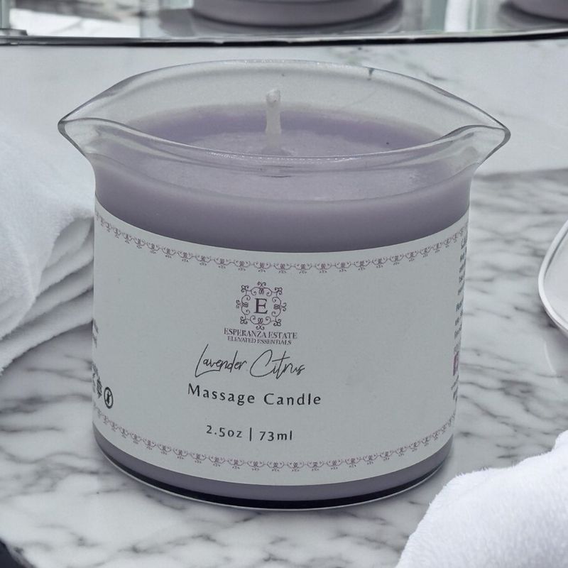 LAVENDER CITRUS MASSAGE CANDLE ***DISCONTINUED