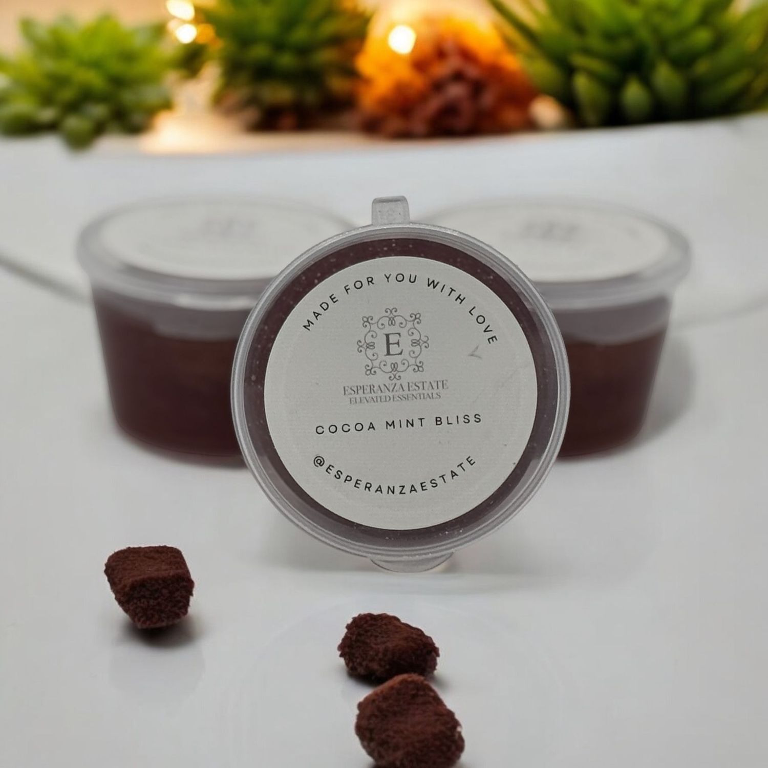 COCOA MINT BLISS JELLY WAX MELTS COCOA MINT BLISS JELLY WAX MELTS