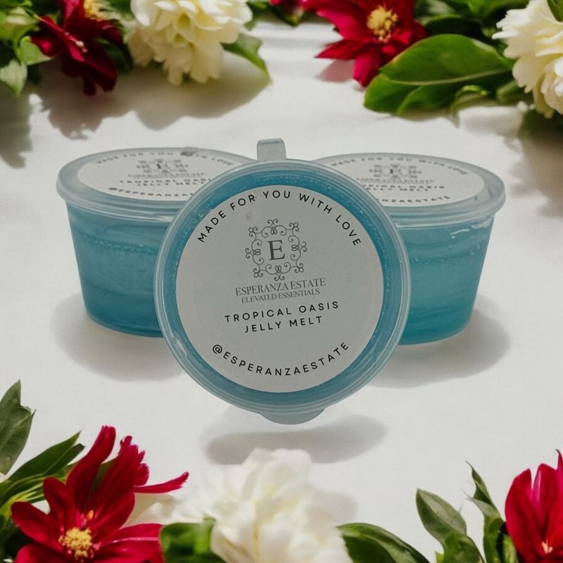 TROPICAL OASIS JELLY WAX MELTS