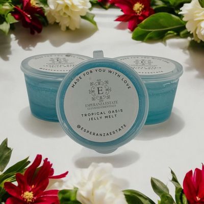 TROPICAL OASIS JELLY WAX MELTS