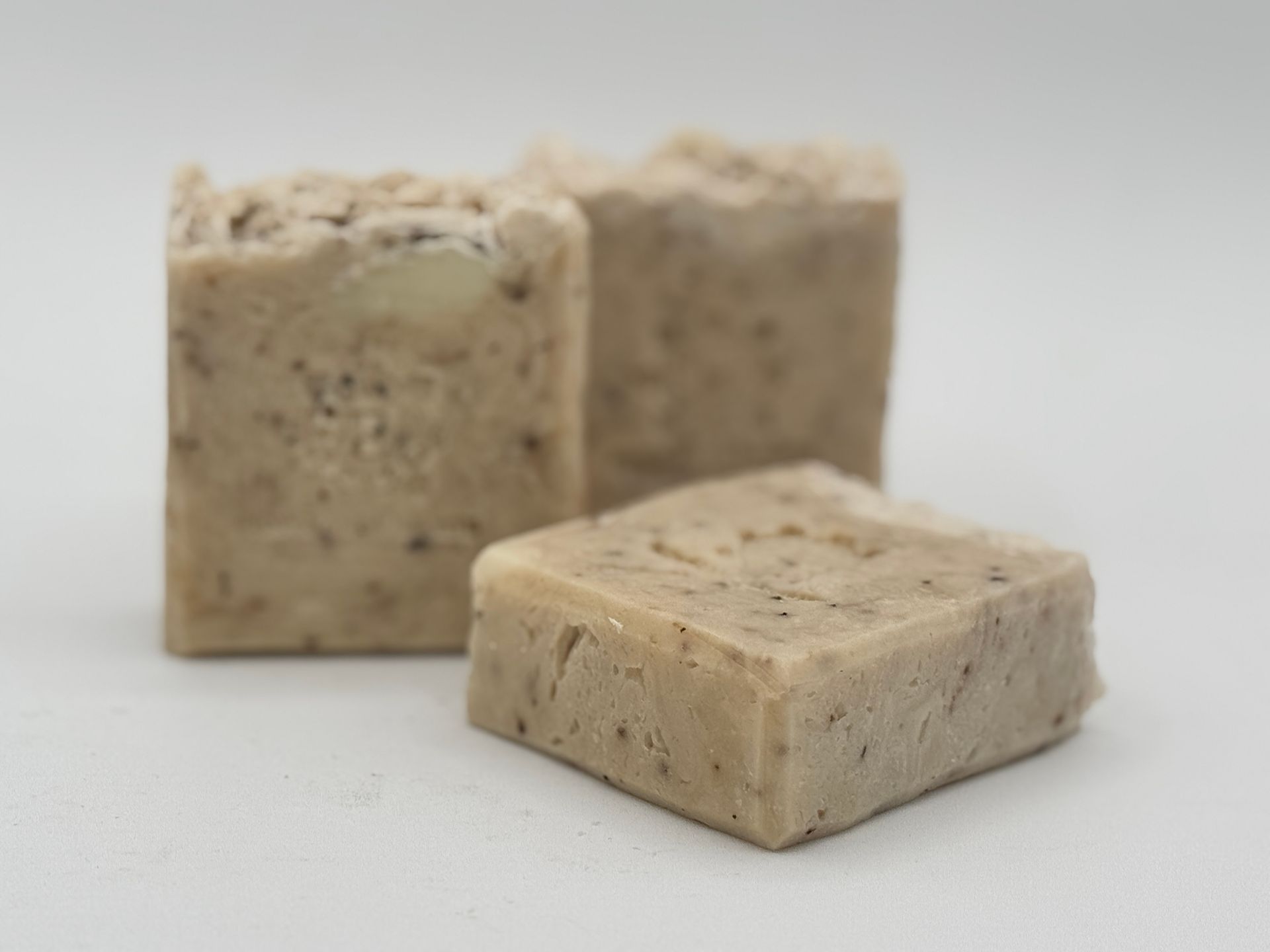 LAVENDER AND VANILLA TALLOW MARBLE SOAP