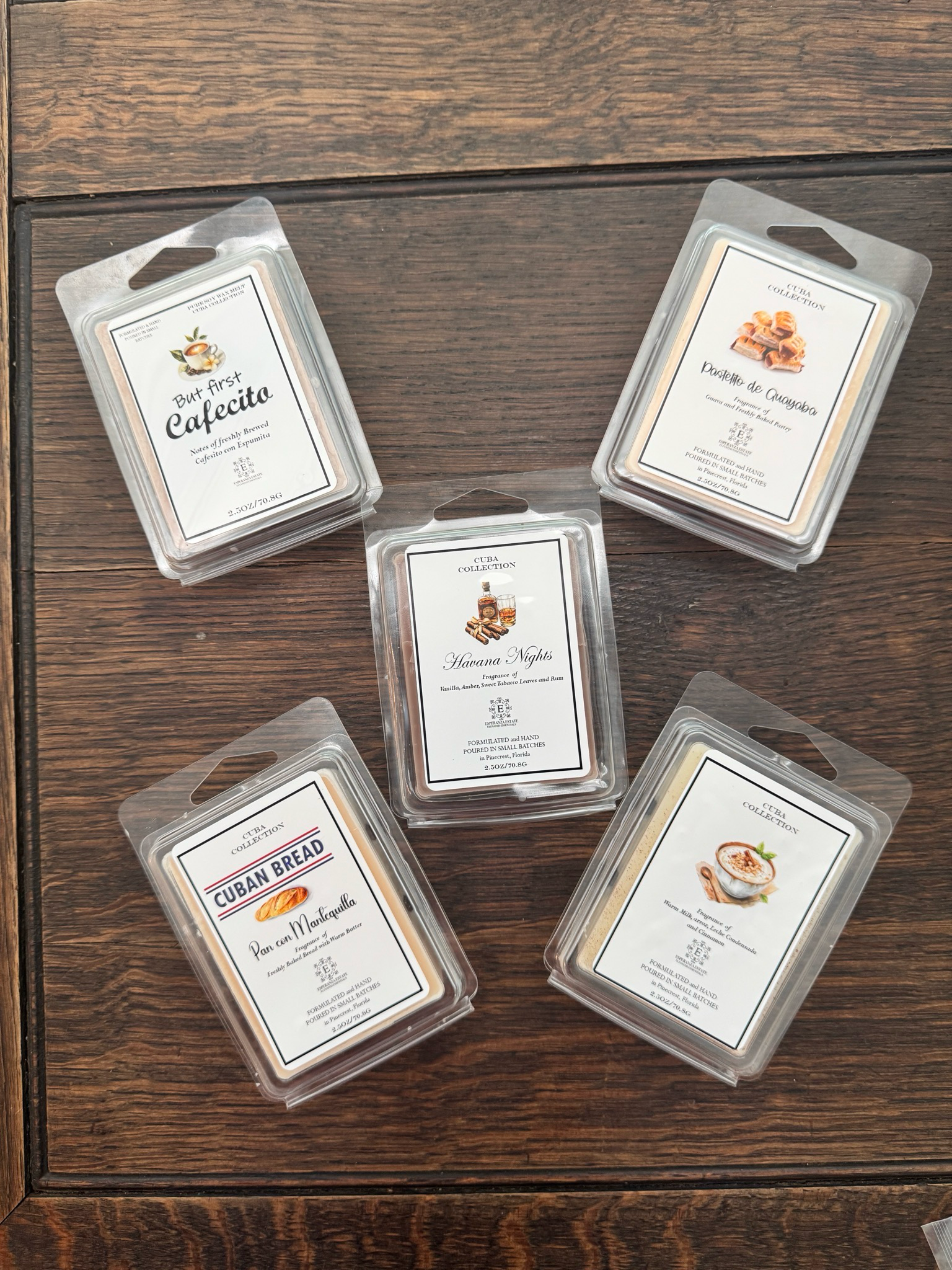 Cuba Collection Wax Melts