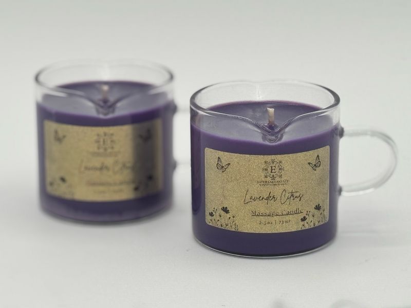 LAVENDER CITRUS MASSAGE CANDLE LAVENDER CITRUS MASSAGE CANDLE