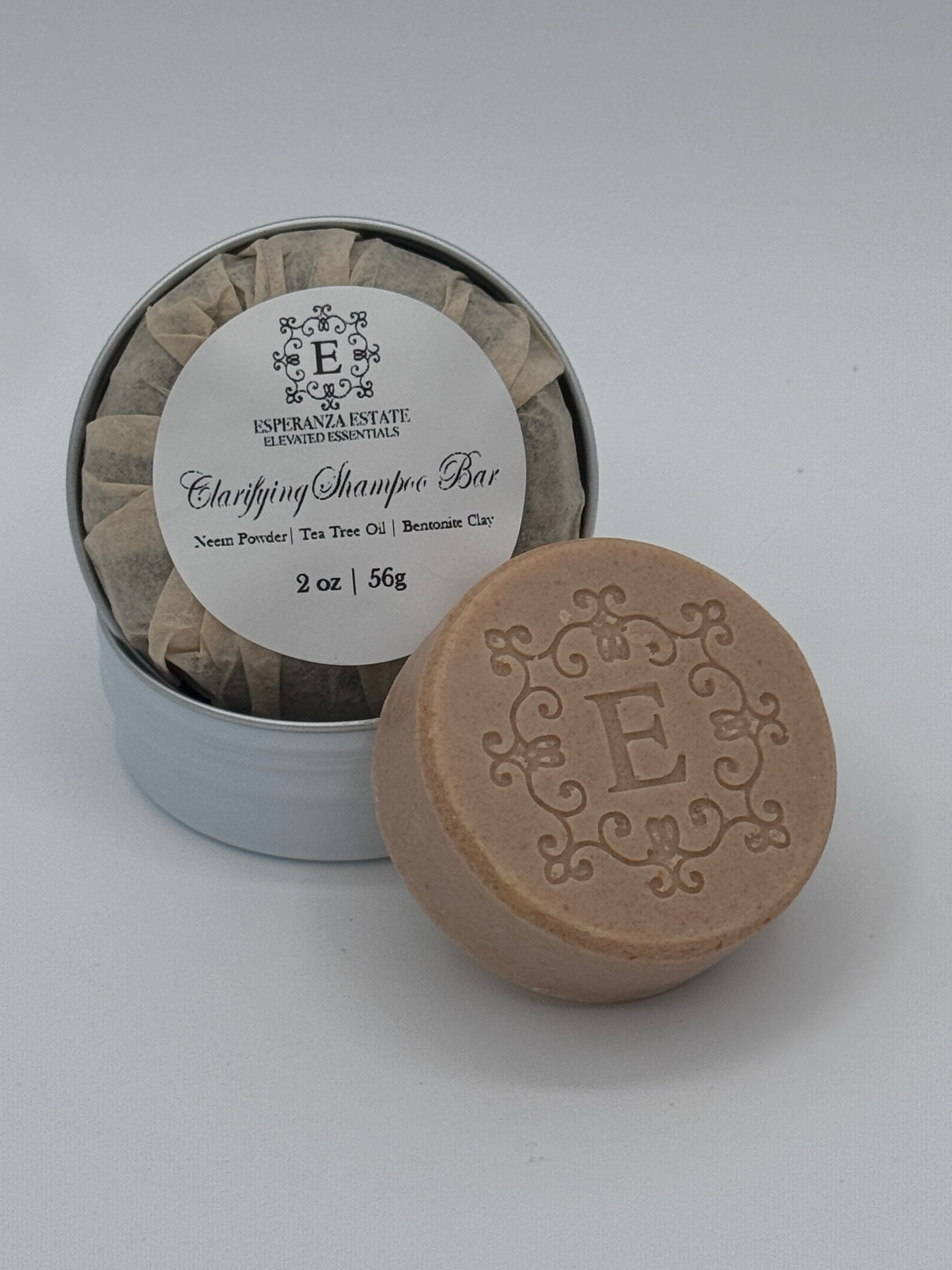 NEEM and BENTONITE CLARIFYING SHAMPOO BAR