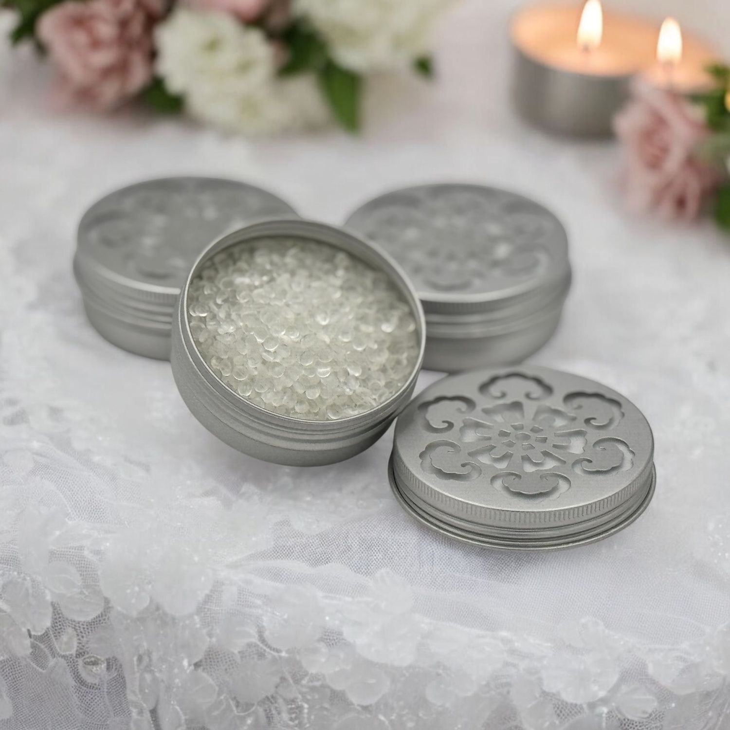 SCENTED BEAD TINS SCENTED BEAD TINS