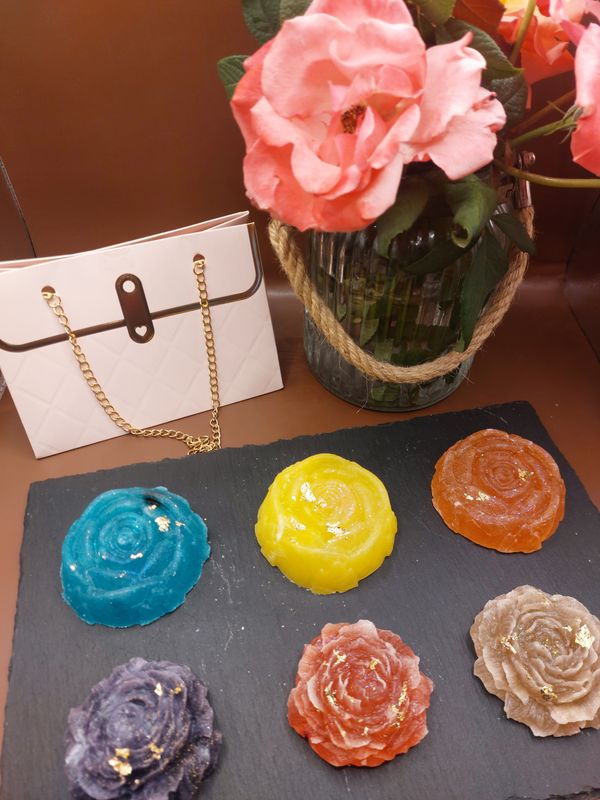 Crystal Candy Bouquet - 6 pieces. FREE Sour pot