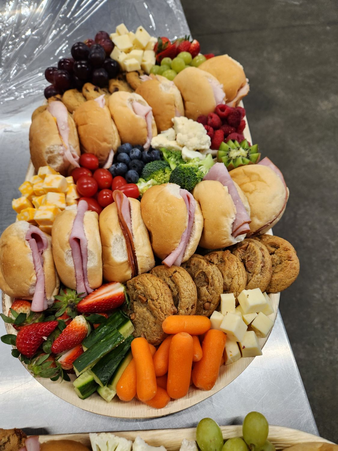 Charcuterie Platter w/ Sandwiches & Cookies