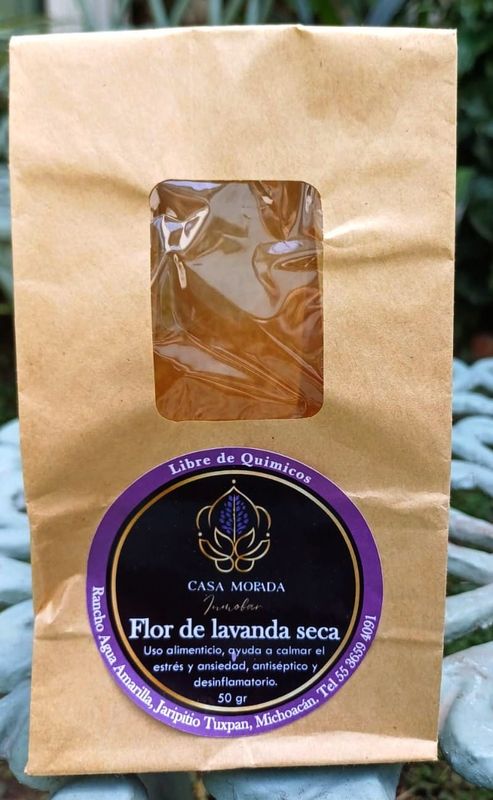 Flor lavanda seca