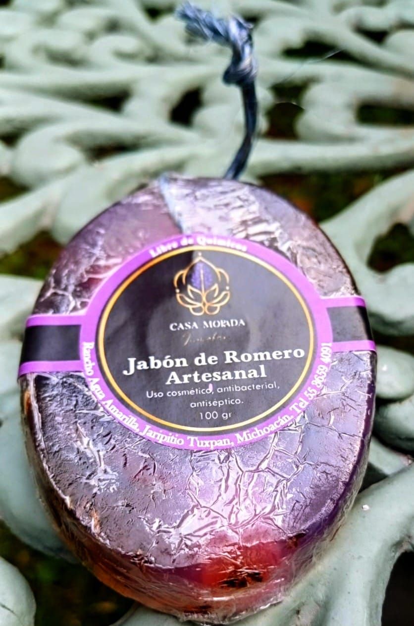 Jabón Artesanal de lavanda