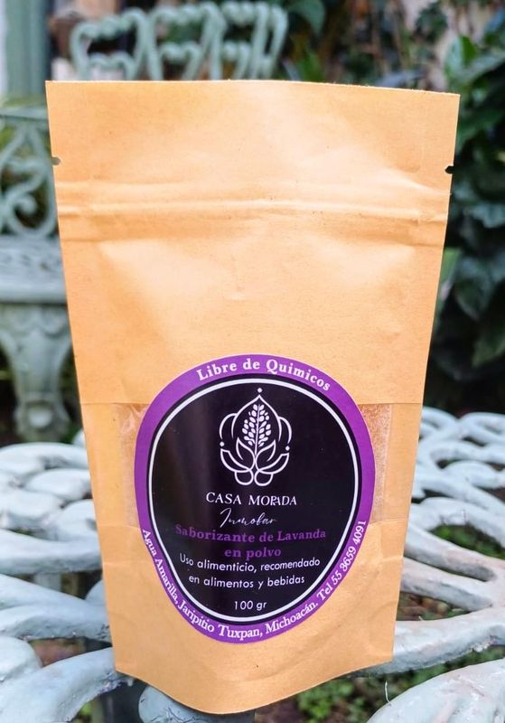 Saborizante concentrado de lavanda 100% natural
