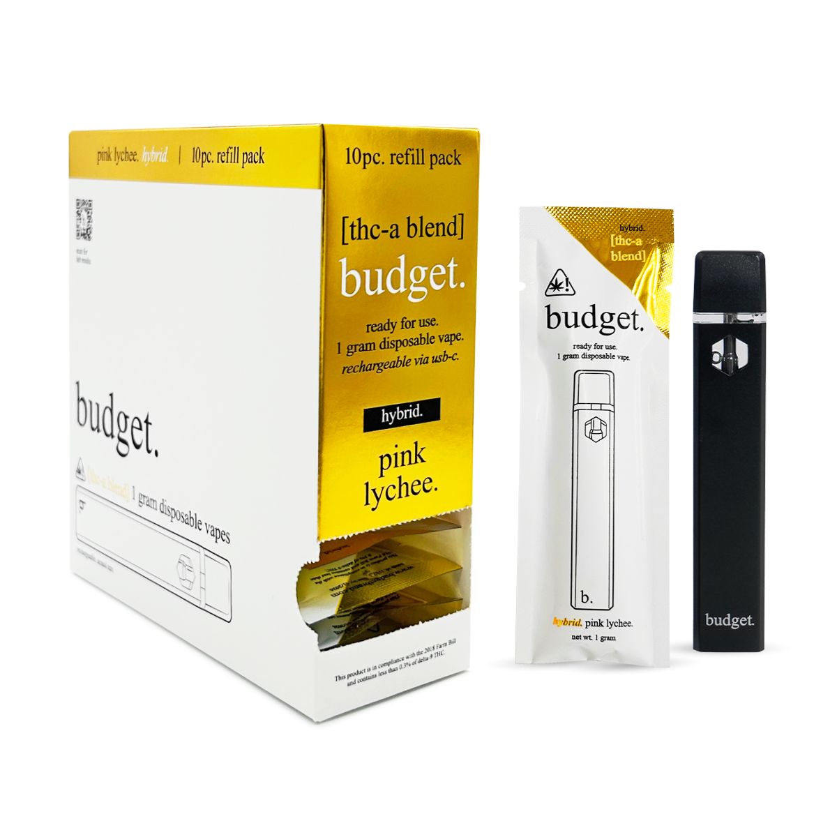 Budget 1G THCA Disposable