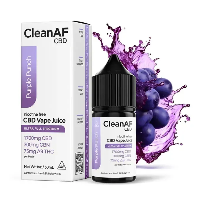 Clean AF THC Vape Juice