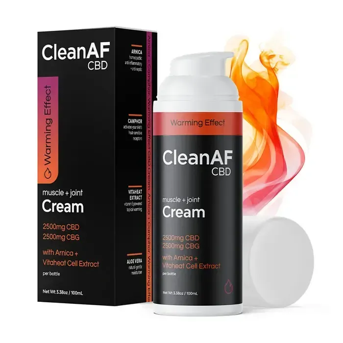 Clean AF Pain Relief CBD+CBG  cream