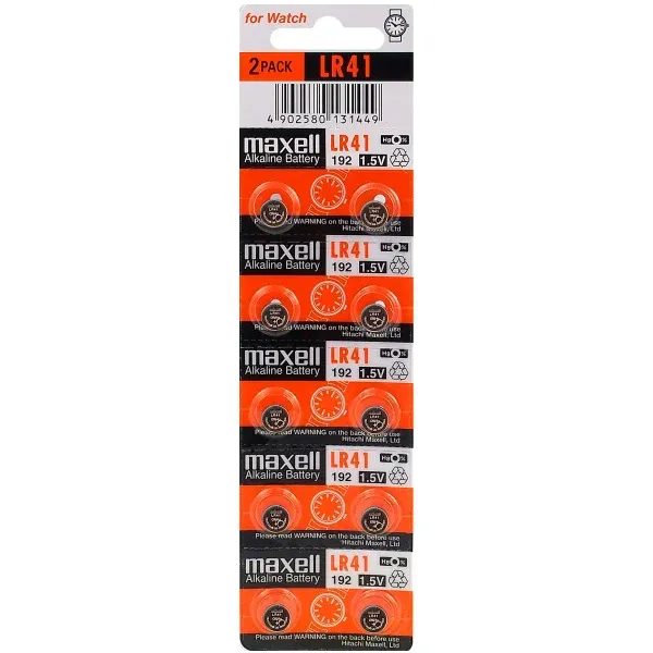 Bateria LR41 Maxell - blister 10 szt szt