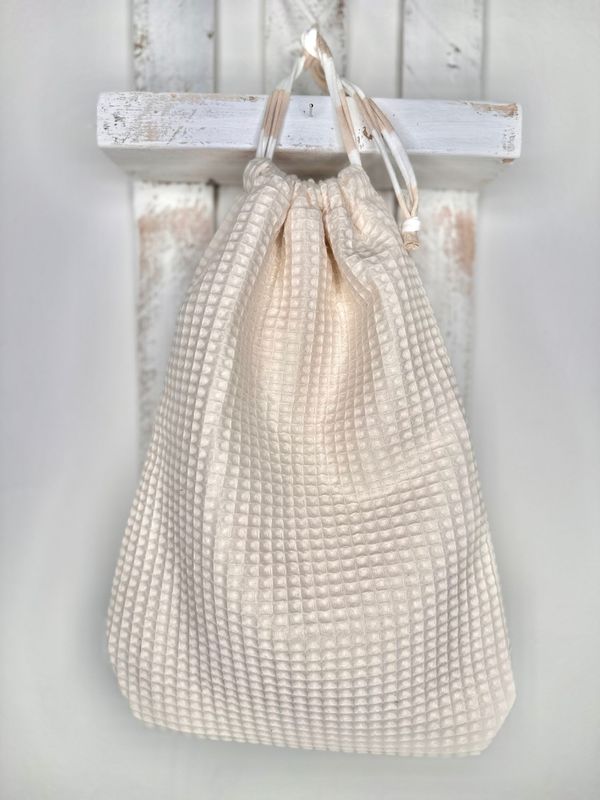 SACCA CON CHIUSURA -  BEIGE