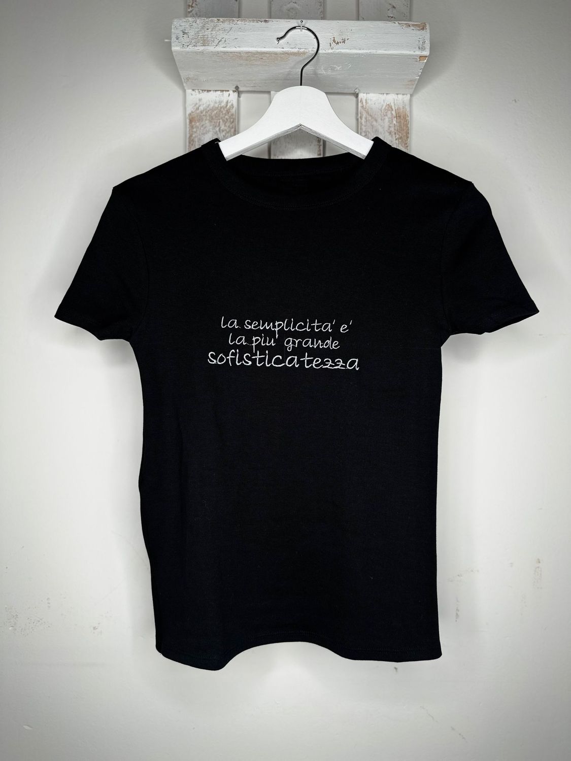 T-SHIRT COTONE  PERSONALIZZATA - SEMPLICITA'