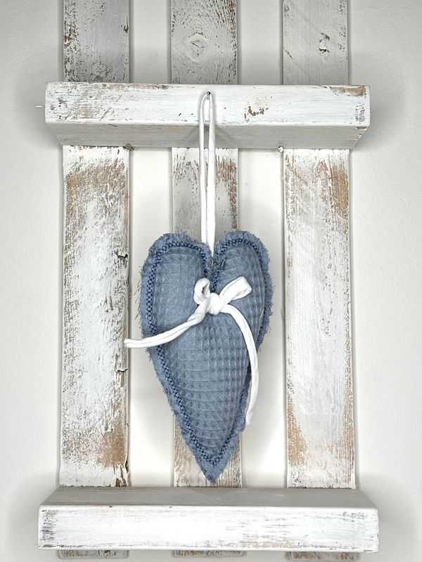 CUORE DECORATIVO DA APPENDERE , ALLUNGATO