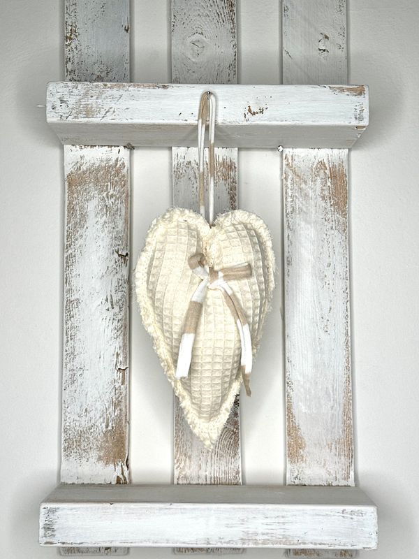 CUORE DECORATIVO DA APPENDERE , ALLUNGATO