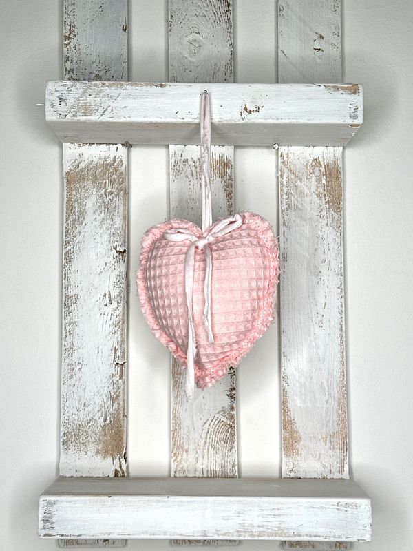 CUORE DECORATIVO DA APPENDERE , ROTONDO