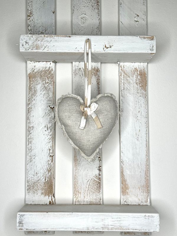 CUORE DECORATIVO DA APPENDERE , ROTONDO