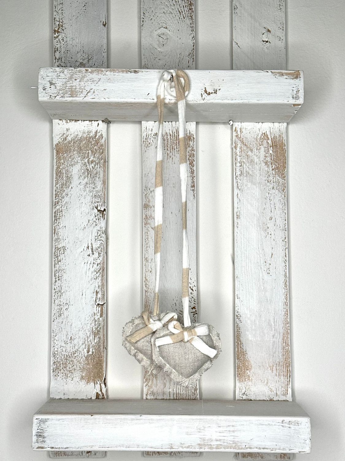 COPPIA CUORI DECORATIVI DA APPENDERE