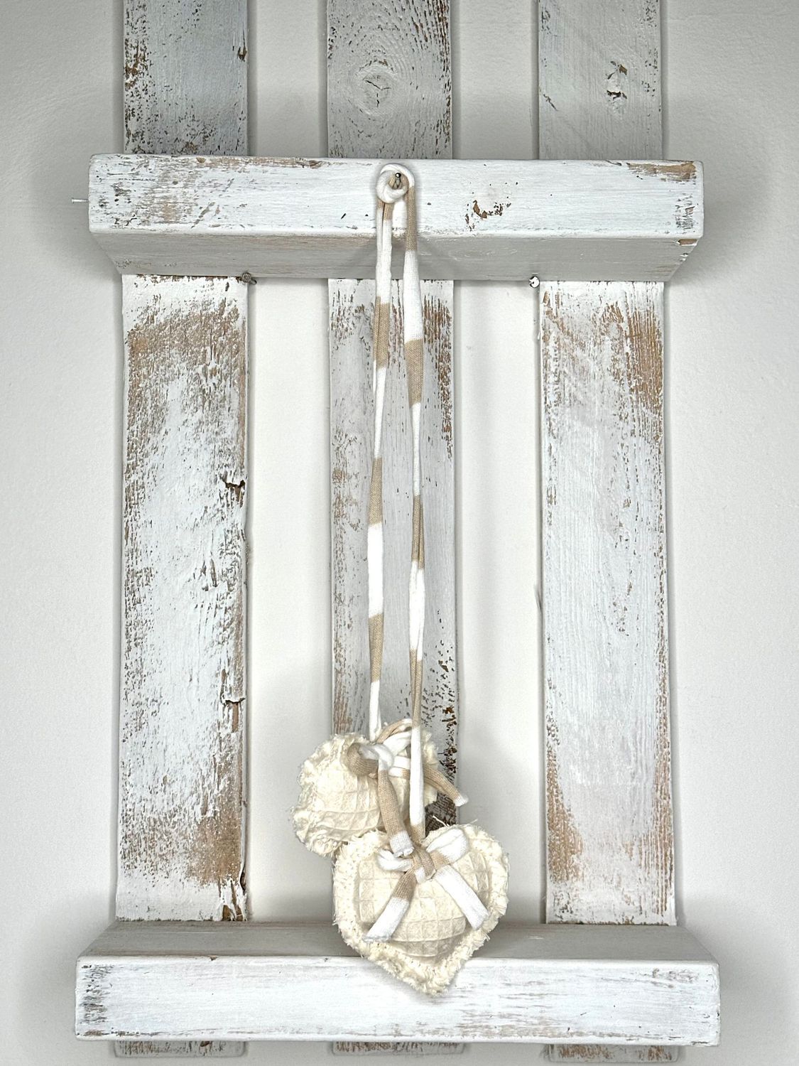 COPPIA CUORI DECORATIVI DA APPENDERE