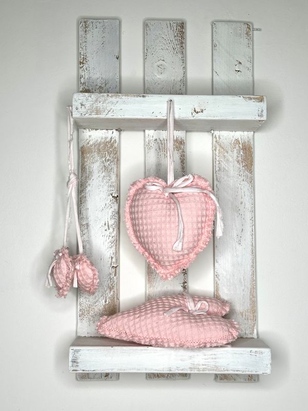 SET CUORI DECORATIVI DA APPENDERE