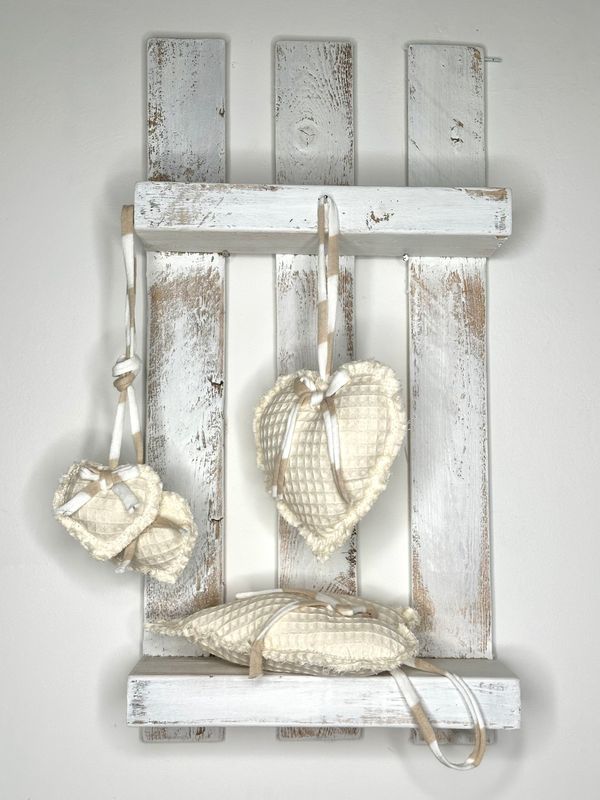 SET CUORI DECORATIVI DA APPENDERE