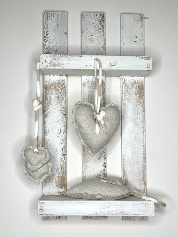 SET CUORI DECORATIVI DA APPENDERE