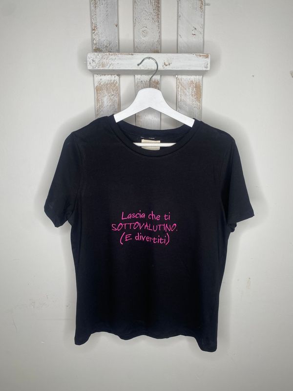 T-SHIRT COTONE PERSONALIZZATA - DIVERTITI