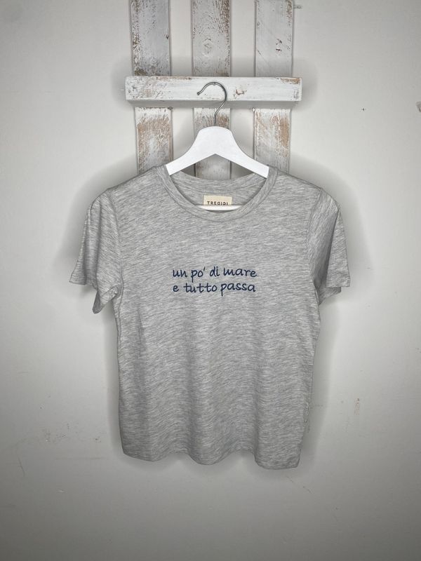 T-SHIRT COTONE PERSONALIZZATA - UN PO' DI MARE