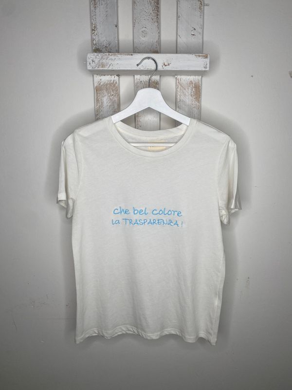 T-SHIRT COTONE PERSONALIZZATA - TRASPARENZA