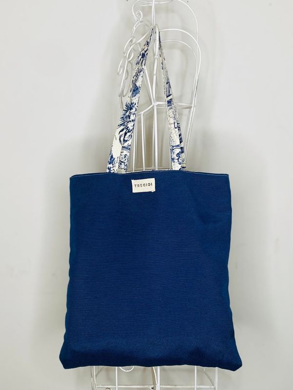 TOTE BAG MEDIA - BLU