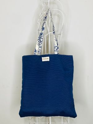 TOTE BAG MEDIA - BLU