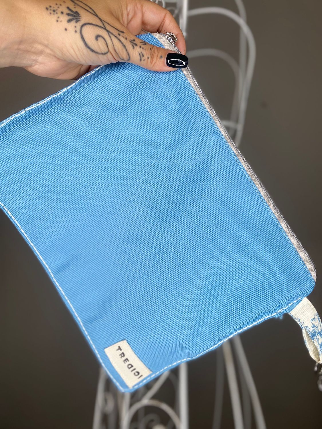 ASTUCCIO CON CERNIERA - AZZURRA