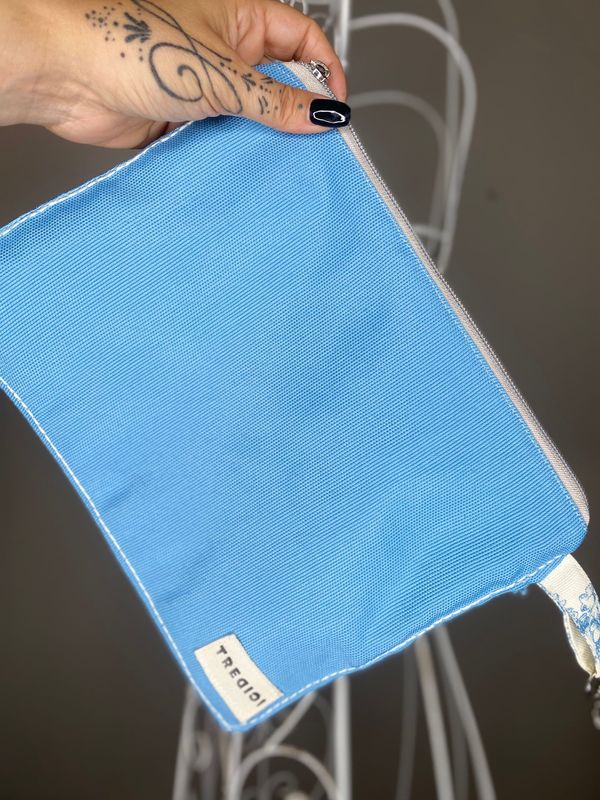 ASTUCCIO CON CERNIERA - AZZURRA