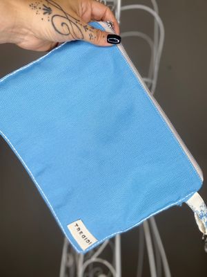ASTUCCIO CON CERNIERA - AZZURRA