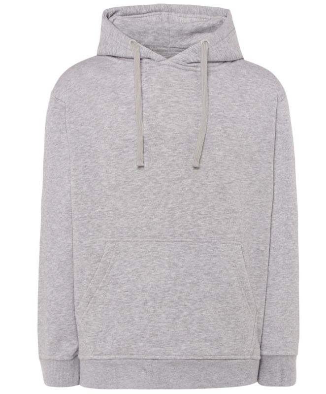 FELPA UNISEX ADULTO PERSONALIZZABILE - MELANGE CHIARO