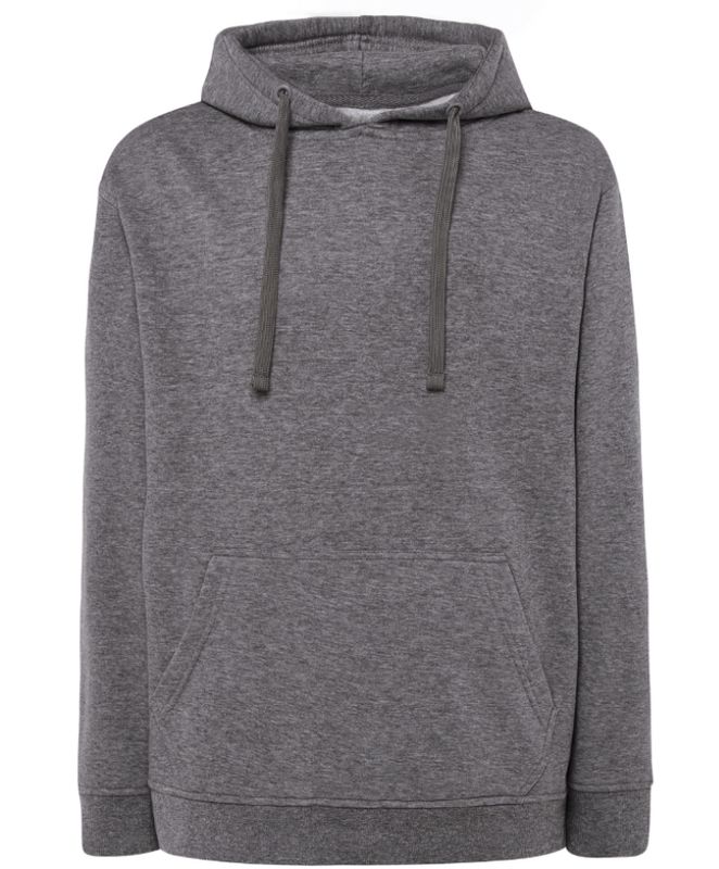 FELPA UNISEX ADULTO PERSONALIZZABILE- MELANGE SCURO