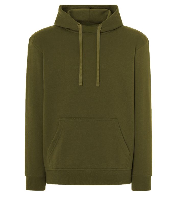 FELPA UNISEX ADULTO PERSONALIZZABILE - VERDE MILITARE