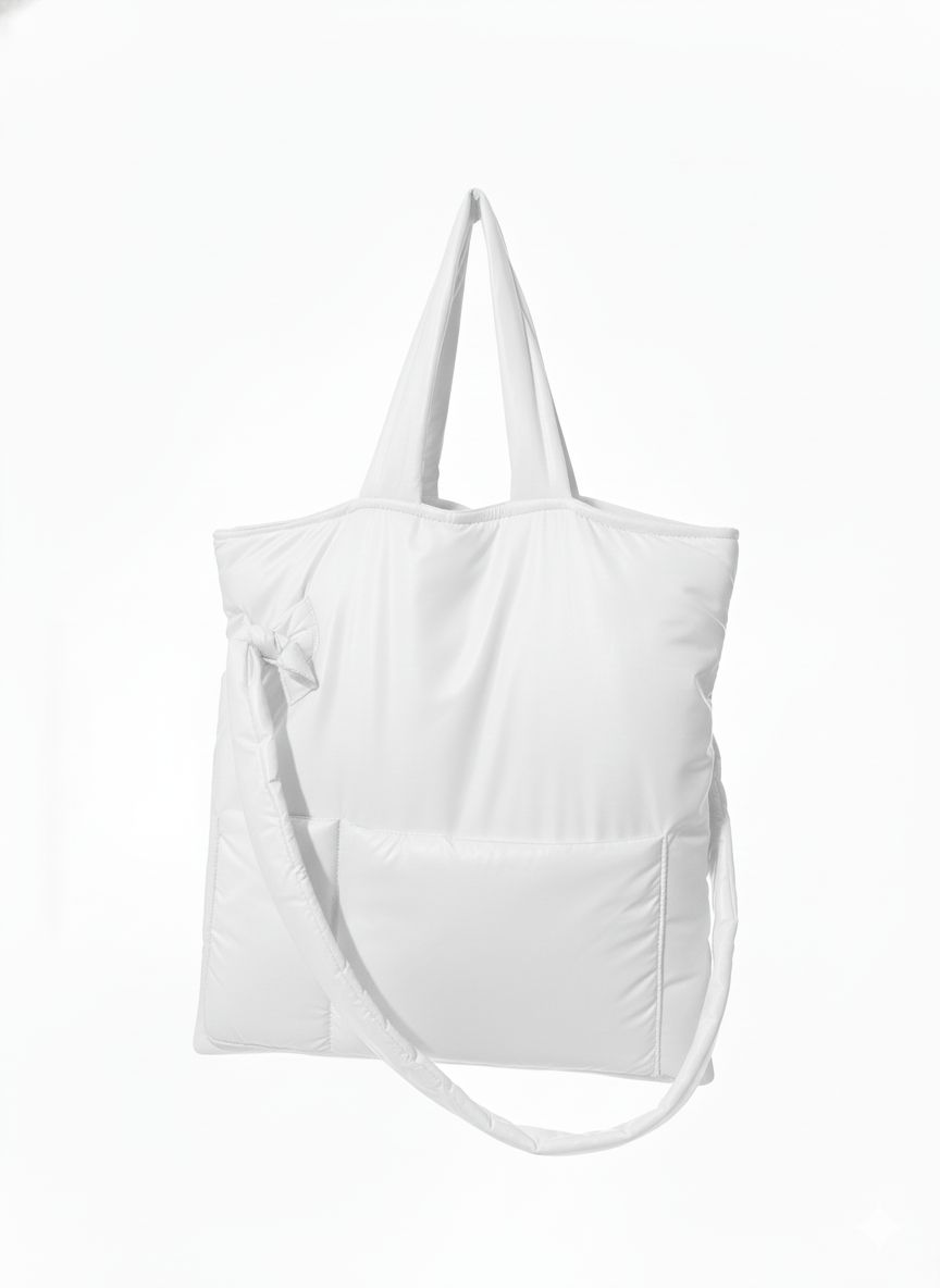 TOTEBAG IMBOTTITA CON MANICI E TRACOLLA REGOLABILE