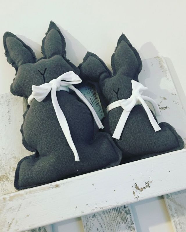 COPPIA CONIGLIETTI DA APPENDERE